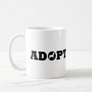 Adoptiert Haustiere Kaffeetasse
