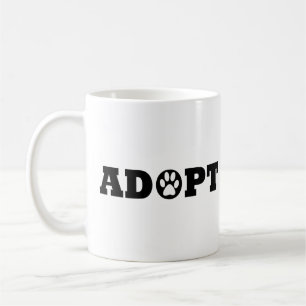 Adoptiert Haustiere Kaffeetasse