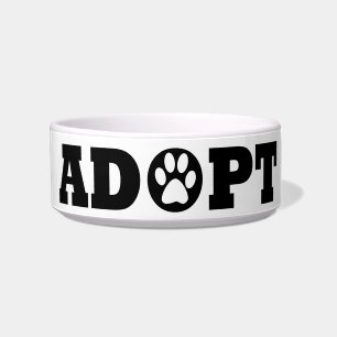Adoptiert Haustiere Napf