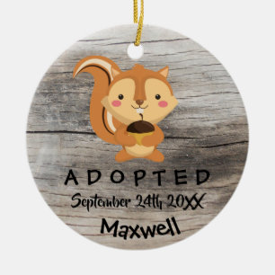 Adoptiert - kundengebundenes keramik ornament