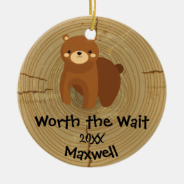 Adoptiert - kundengebundenes keramik ornament