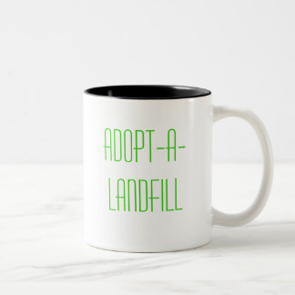 Adoptierte-EIN-Müllgrube Zweifarbige Tasse