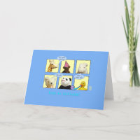 Adoption Baby Boy Animes in Windows Card