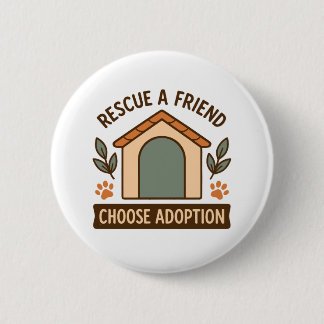 Adoption-Bewusstsein Paw Print Quote Button