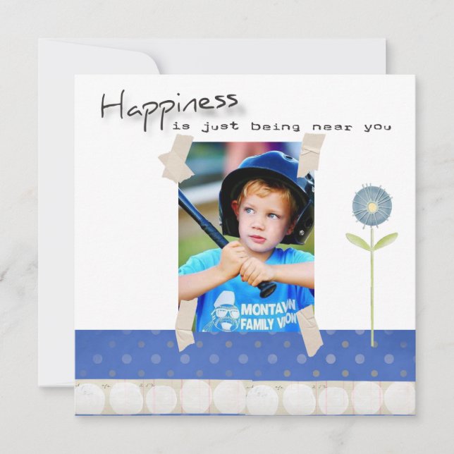 Adoption Dusche Einladung (Vorderseite)