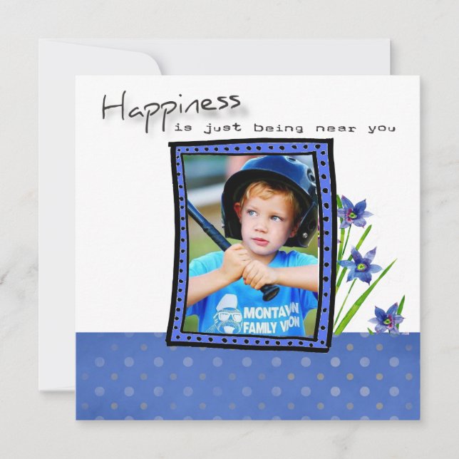 Adoption Dusche Einladung (Vorderseite)