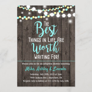 Adoption Dusche Einladung Best Dings in Life