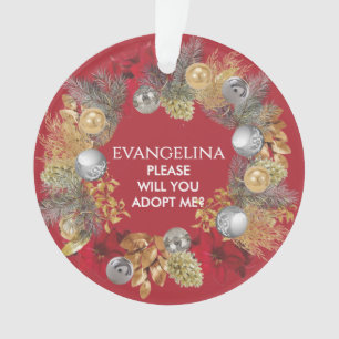 Adoption SVP M'ADOPTEZ Maman supplémentaire Noël