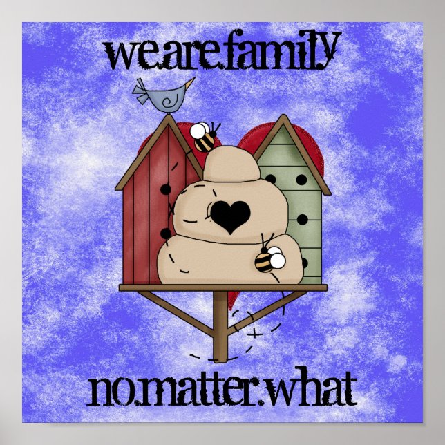 Adoption-Tagesposter Poster (Vorne)