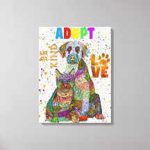 Adoption und Rettung von Hunden und Katzen Adoptie