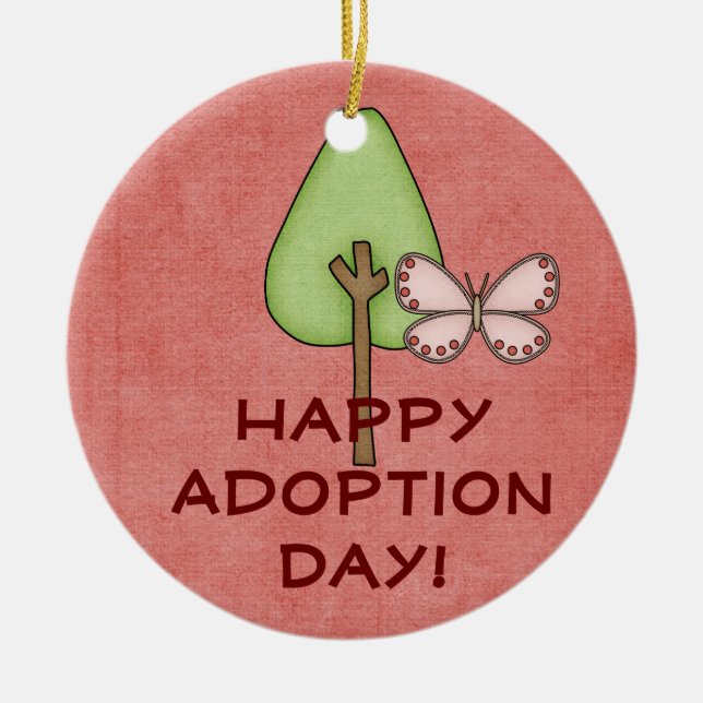 Adoption Verzierung Keramik Ornament (Vorne)