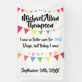 Adoption von der Pflegesorgfalt-Zeichen-Gewohnheit Banner