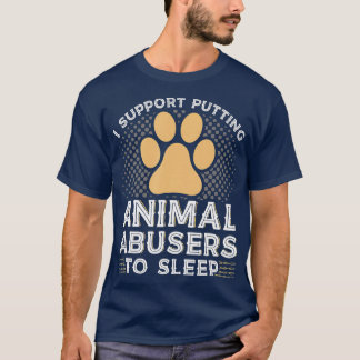 Adoption von Heimtieren, Tiermissbrauch unterbinde T-Shirt