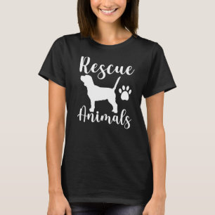 Adoption von Rettungstieren zur Rettung von Hunden T-Shirt