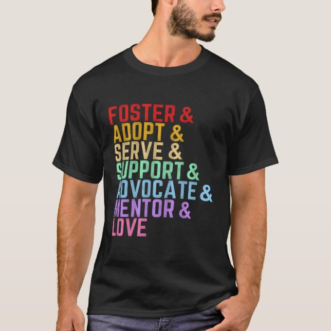 Adoption-Zitate fördern Adoption T-Shirt (Vorderseite)