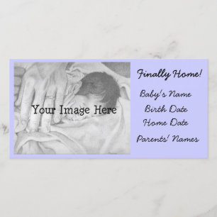 Adoptions-Mitteilungs-schließlich Zuhause Ankündigung