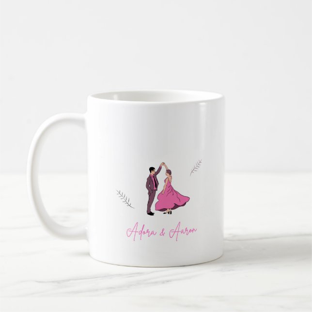 Adora und Eador Kaffeetasse (Links)