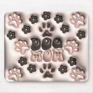 Adorable 3D-Hunde-Mama Mousepad