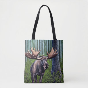 Adorable Abstrakte Kleine Elche Tasche