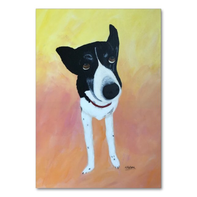 Adorable, adverb, thème chien lecture cartes de po (Par défaut)