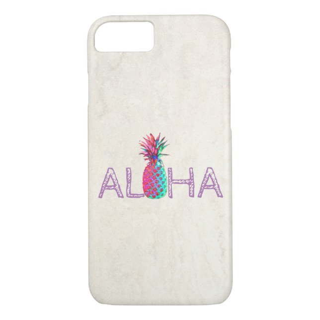 Adorable Aloha Hawaiian Ananas Case-Mate iPhone Hülle (Rückseite)