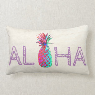 Adorable Aloha Hawaiian Ananas Lendenkissen