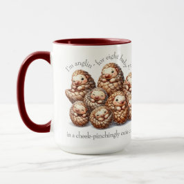 Adorable Anglin" für 8 Niedliche Pangoline Tasse