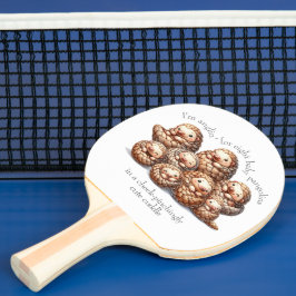 Adorable Anglin" für 8 Niedliche Pangoline Tischtennis Schläger