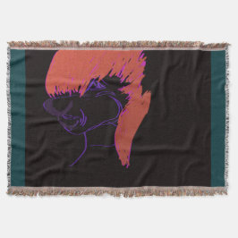 Adorable Animation Character Throw Blanket Decke
