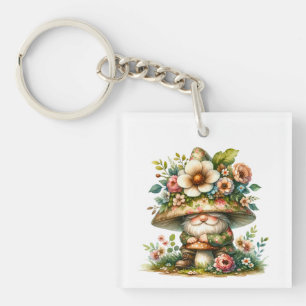 Adorable Aquarelle Jardin Gnome
