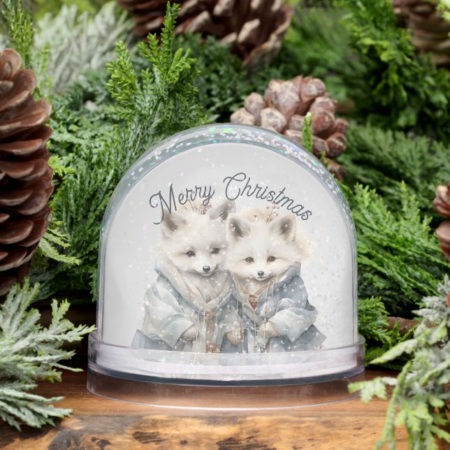 Adorable Artic Fox Schneekugeln (Winter)