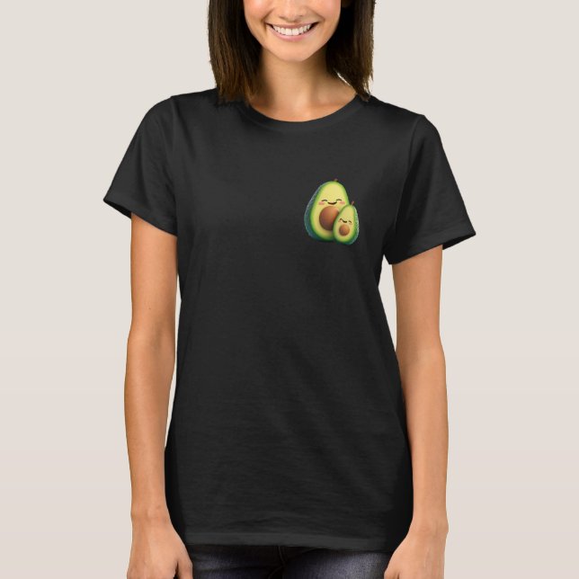Adorable Avocado Family T-Shirt (Vorderseite)
