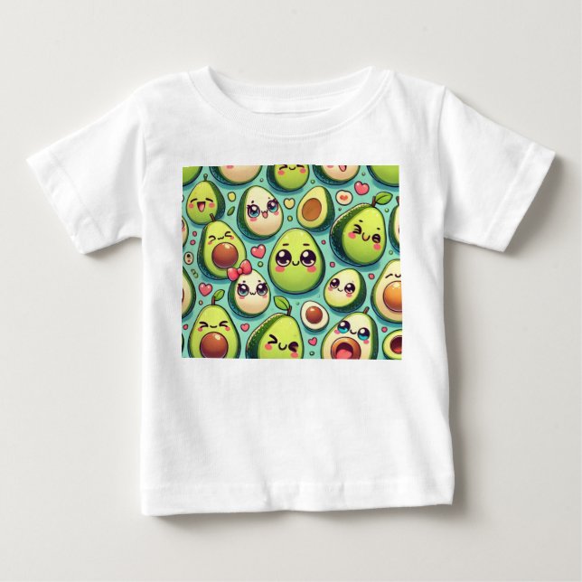 Adorable Avocados Baby T-shirt (Vorderseite)