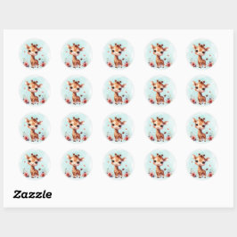 Adorable Baby Animal Sticker für Kinder