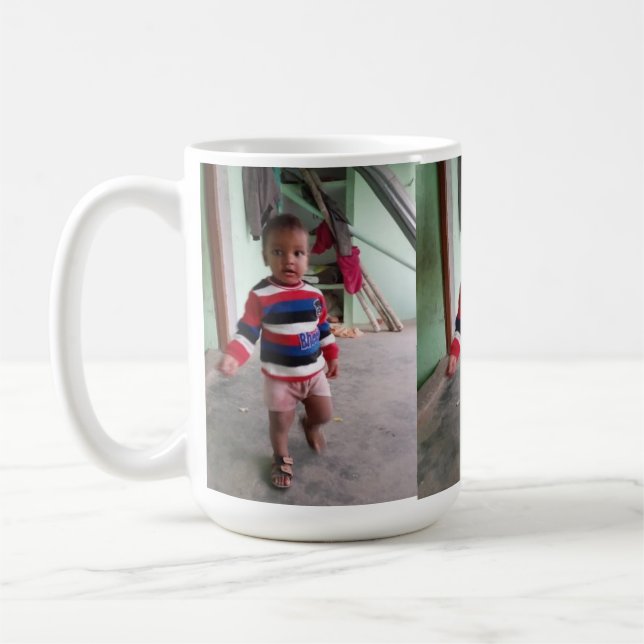 Adorable Baby Bliss" Kaffeetasse (Links)