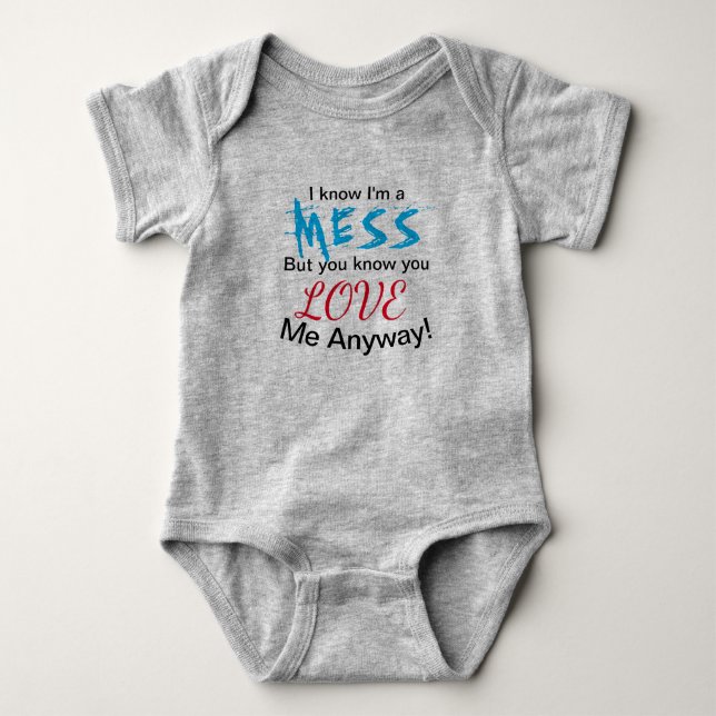 Adorable Baby Body Anzug Baby Bodysuit Strampler (Vorderseite)