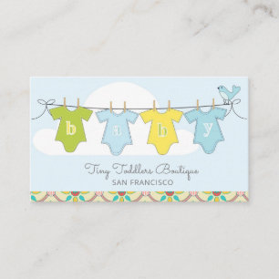 Adorable Baby Boutique Online Shop Visitenkarte