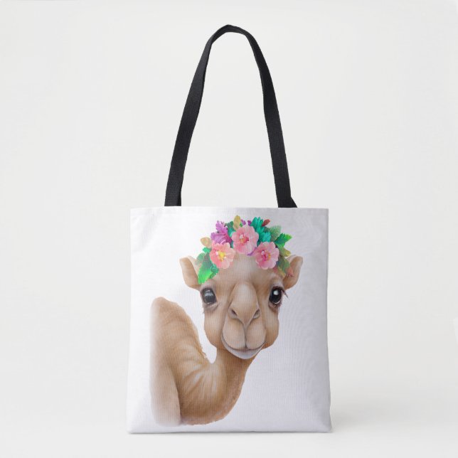 Adorable Baby Camel Tasche (Vorderseite)