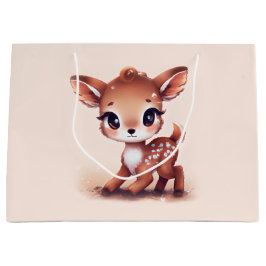 Adorable Baby Deer Große Geschenktüte