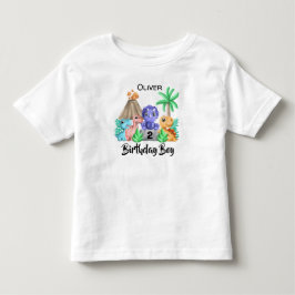 Adorable Baby Dinosaurier Geburtstag Kleinkind T - Kleinkind T-shirt