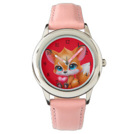 Adorable Baby Fox Armbanduhr