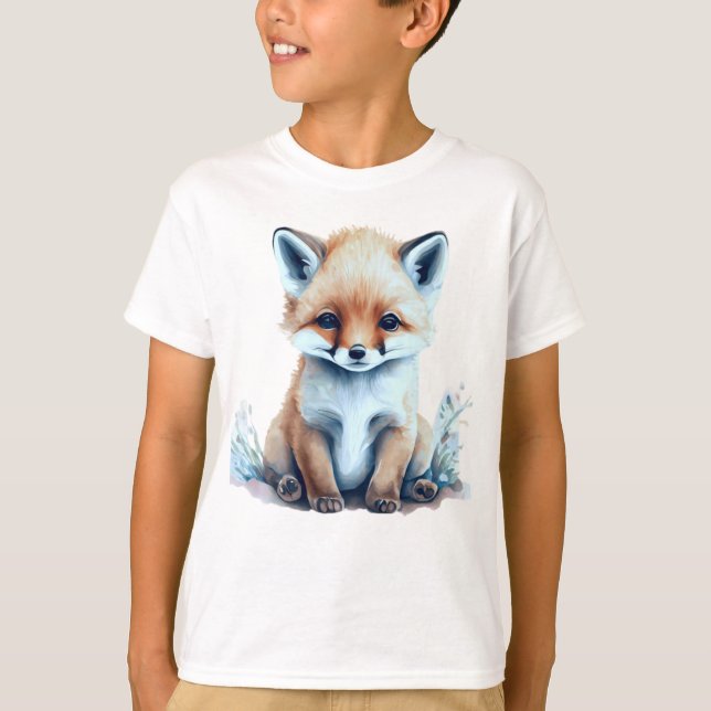 Adorable Baby Fox T-Shirt (Vorderseite)