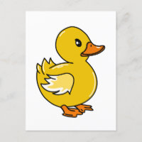 Adorable Baby gelbe Ente