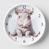 Adorable Baby Hippopotamus