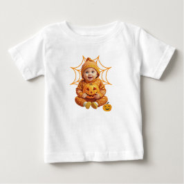 Adorable Baby Pumpkin Outfit für Halloween Baby T-shirt