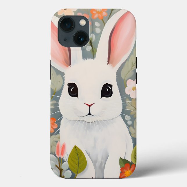 Adorable Baby Rabbit Case-Mate iPhone Hülle (Rückseite)