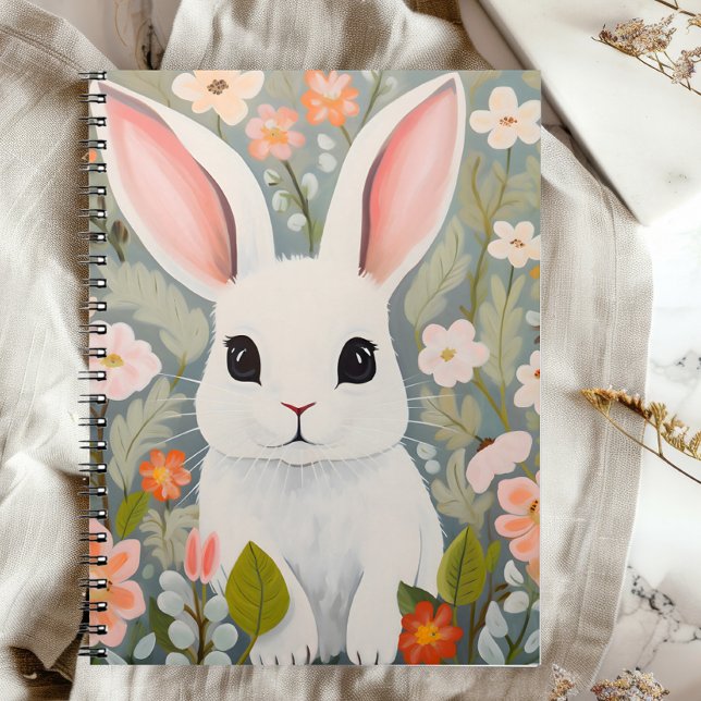 Adorable Baby Rabbit Notizblock (Von Creator hochgeladen)