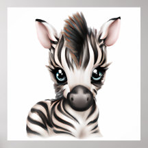 Adorable Baby Zebra