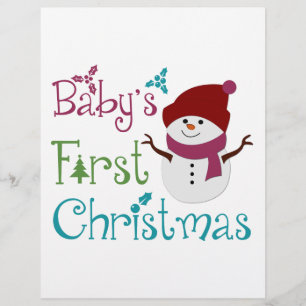Adorable Babys Erste Weihnachten