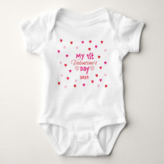 Adorable Baby's First Valentinstag Shirt